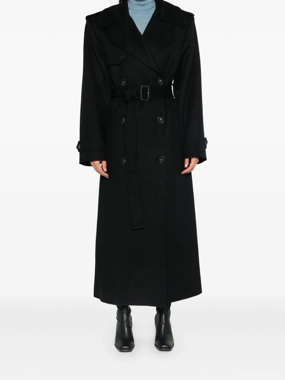 Affordable Women belted trench coat McCartney Stella 0801